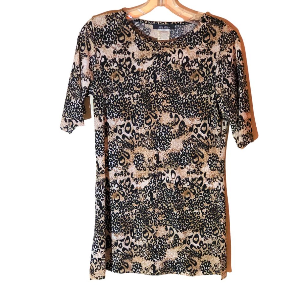 Mr. Max Leopard print tunic XS